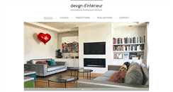 Desktop Screenshot of designdinterieur.com