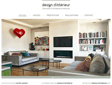 Tablet Screenshot of designdinterieur.com